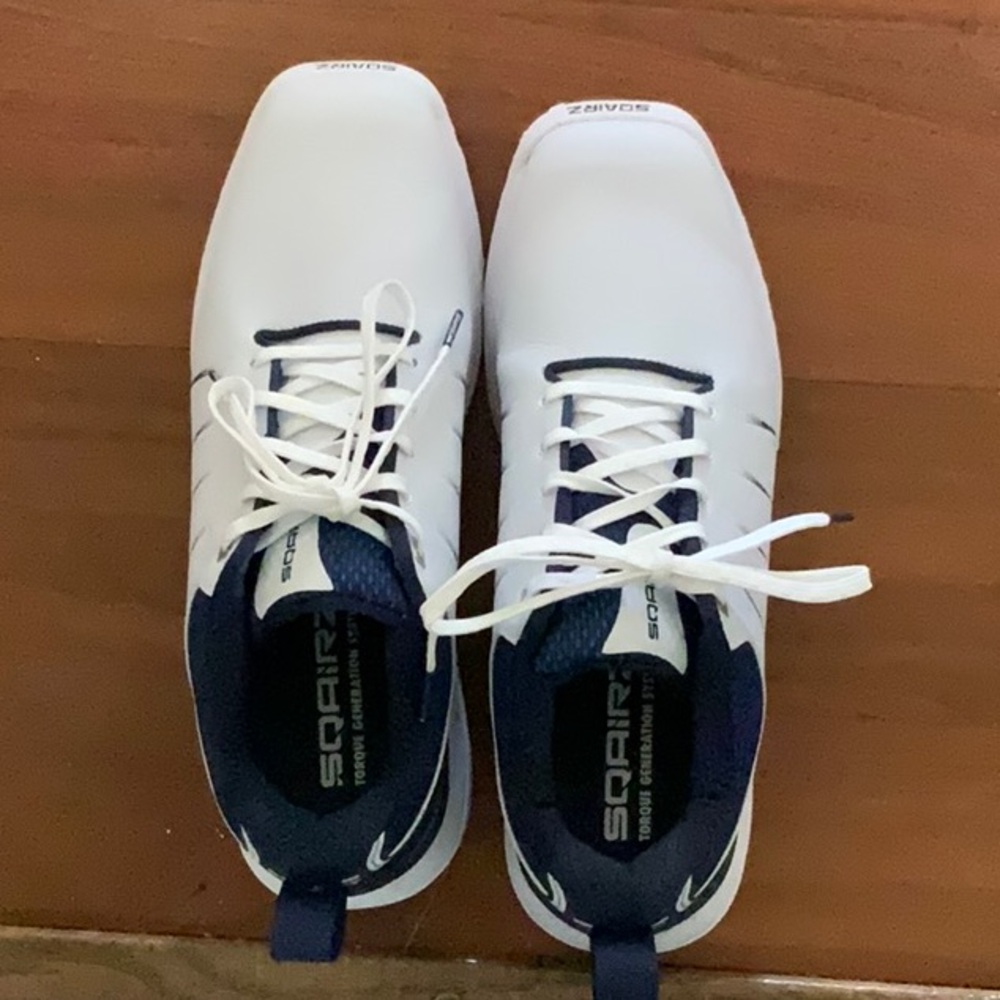 SQAIRZ Blue and White Men’s Golf Shoes REDUCED!!